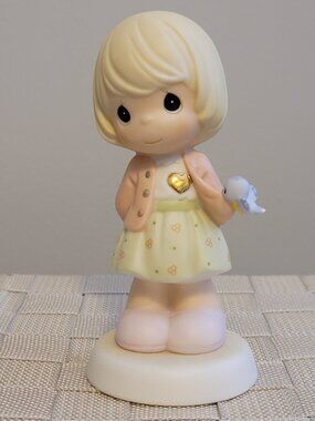 Precious Moments 'You Have a Heart of Gold' Figurine Collectible Gift.  #890626